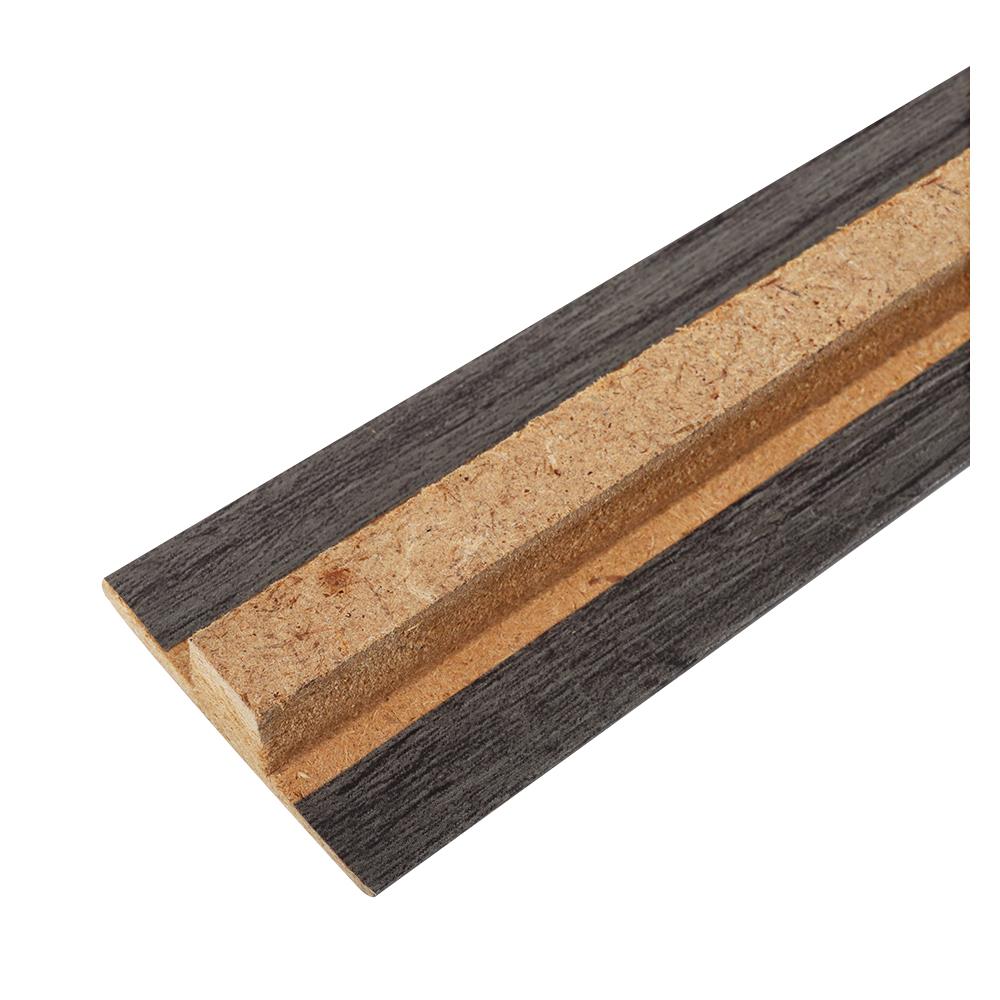 ตัวจบระหว่างห้อง WPC CROBERN 4X245X1.2 ซม. สีเทา