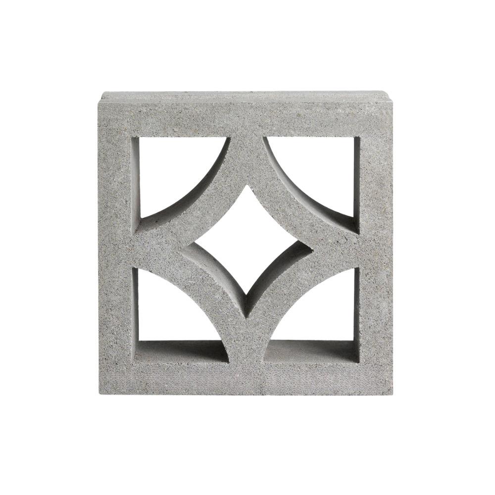 บล็อกช่องลม VBLOCK ลายประกายดาว 19x19x9 ซม.