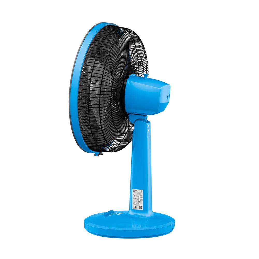 พัดลมตั้งโต๊ะ 16 นิ้ว MITSUBISHI D16A-GB CY-BL สีฟ้า