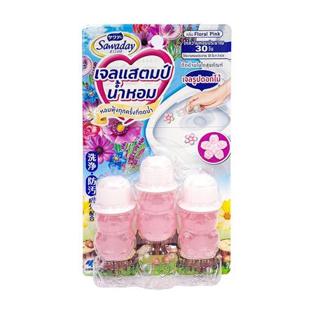 เจลขจัดกลิ่น SAWADAY 41 กรัม แพ็ก 3 ชิ้น FLORAL PI...