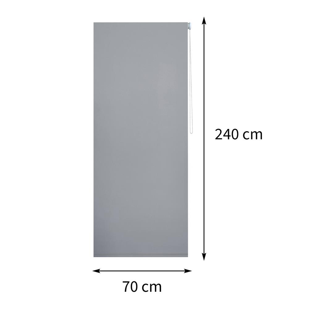 ผ้าม่านม้วน HOME LIVING STYLE SUNSCREEN SOFTLY 70X240 ซม. สีเทา