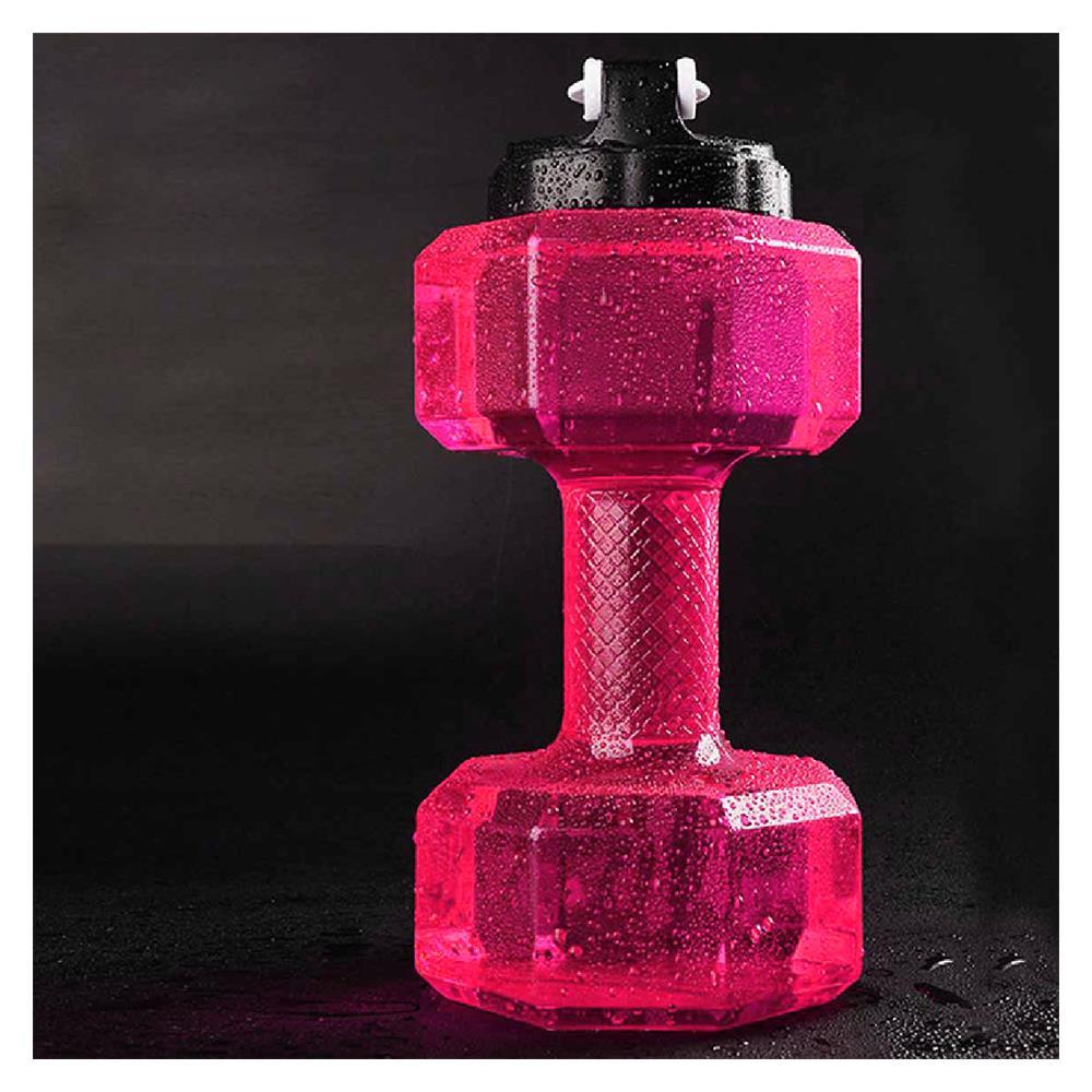 ดัมเบลขวดน้ำ 2.2ลิตร PRO - FIT สีชมพู