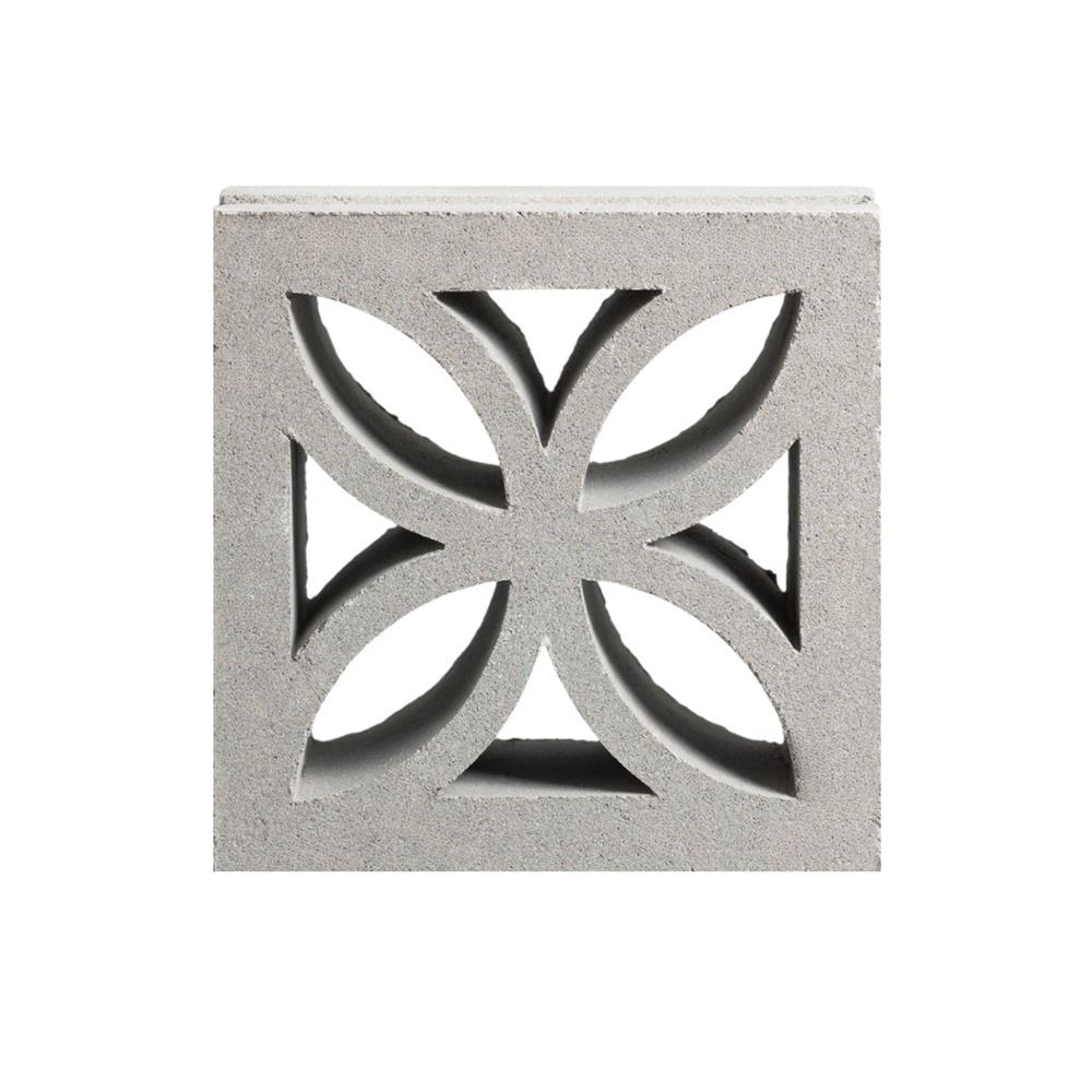 บล็อกช่องลม VBLOCK ลายดอกหญ้า 19x19x9 ซม.