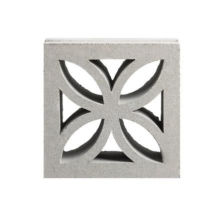 บล็อกช่องลม VBLOCK ลายดอกหญ้า 19x19x9 ซม.