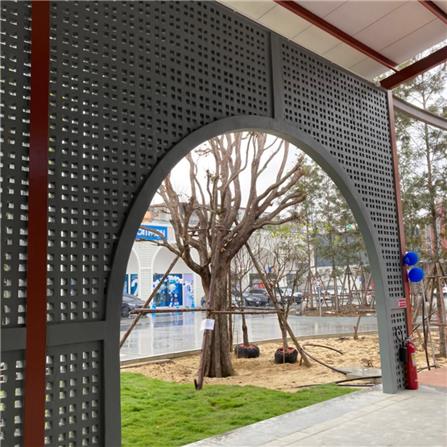 บล็อกช่องลม VBLOCK ลายสี่เหลี่ยมสี่ช่อง 19x19x9 ซม._1