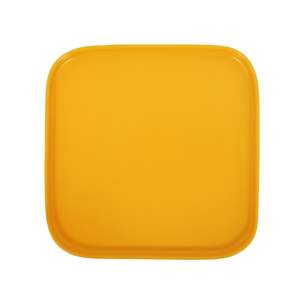 จานเหลี่ยม PORCELAIN 8 นิ้ว KECH SOLID YELLOW