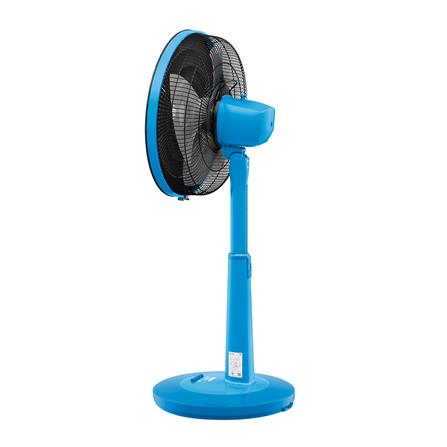 พัดลมสไลด์ 16 นิ้ว MITSUBISHI R16A-GB CY-BL สีฟ้า_1