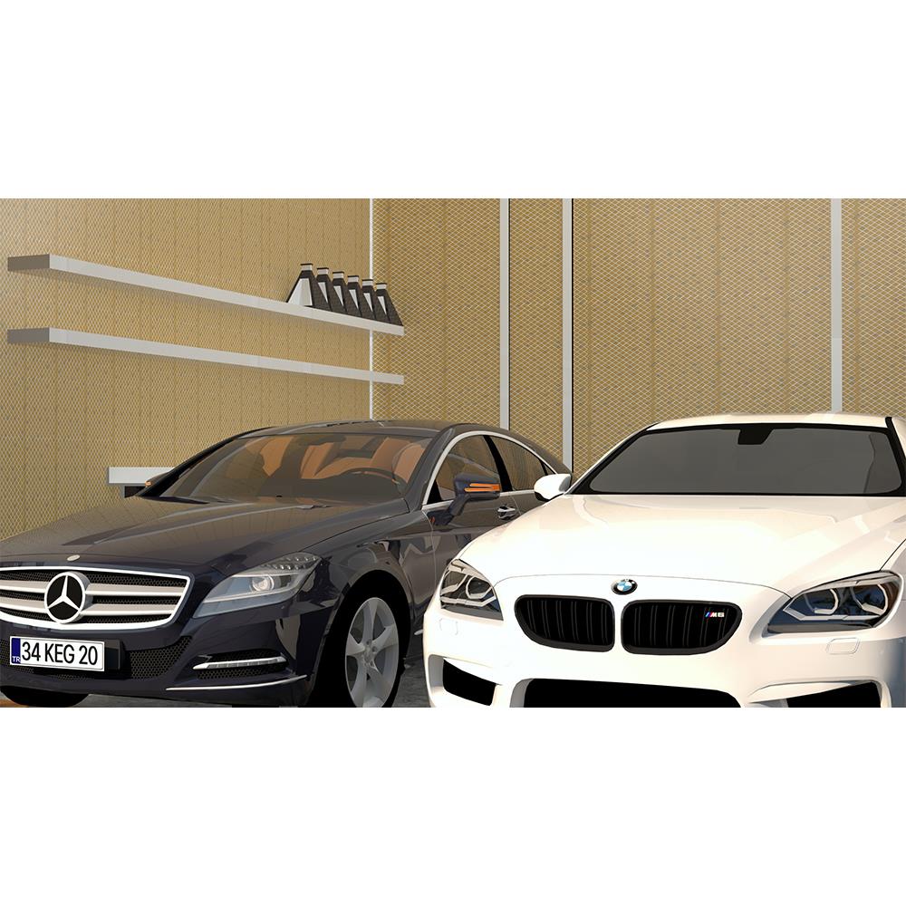 โมเสคแก้ว 30x30 ซม. Glascera MS-HIU-0001 ยูนิค โกลด์