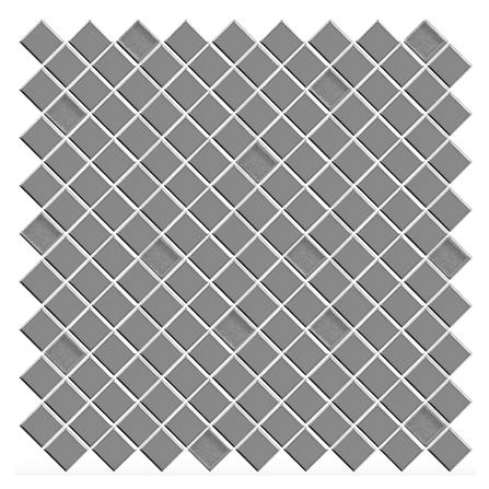 โมเสคแก้ว 30x30 ซม. Glascera MS-HIU-0002 ยูนิค เงิน_0