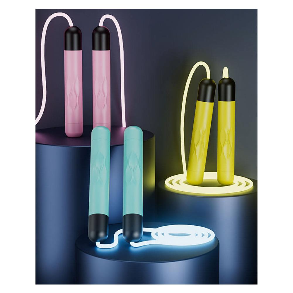 เชือกกระโดดเรืองแสง PRO-FIT สีเหลือง