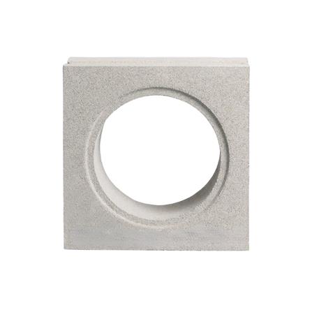 บล็อกช่องลม VBLOCK ลายวงกลมพลัส 19x19x9 ซม.