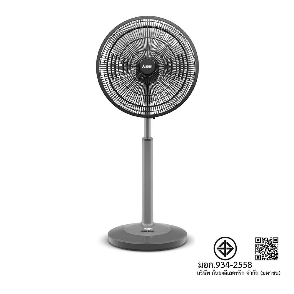 พัดลมสไลด์ 18 นิ้ว MITSUBISHI R18A-GB CY-GY สีเทา