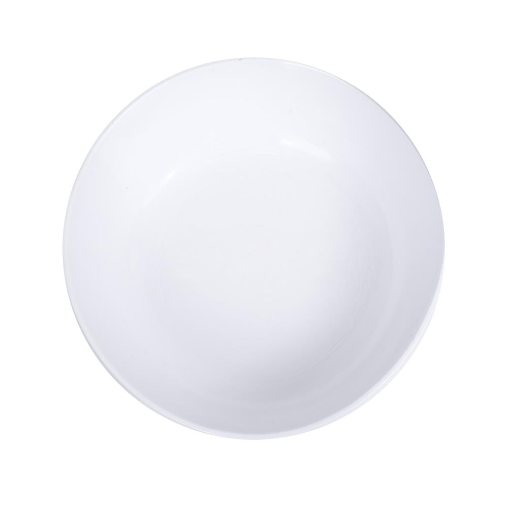 ชามพลาสติก ABS 7 นิ้ว K.T.UTENSIL สีขาว