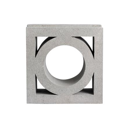 บล็อกช่องลม VBLOCK ลายโดนัท 19x19x9 ซม.