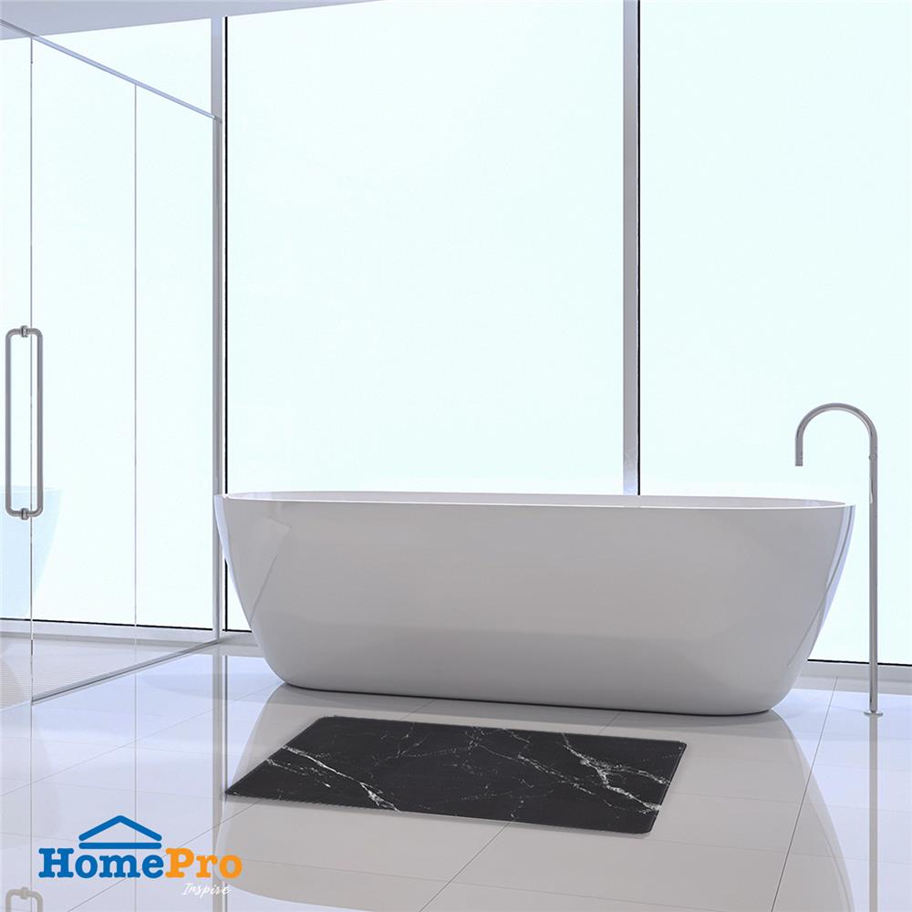 แผ่นตกแต่ง MOYA MA5228B ลายหินอ่อน สีดำ