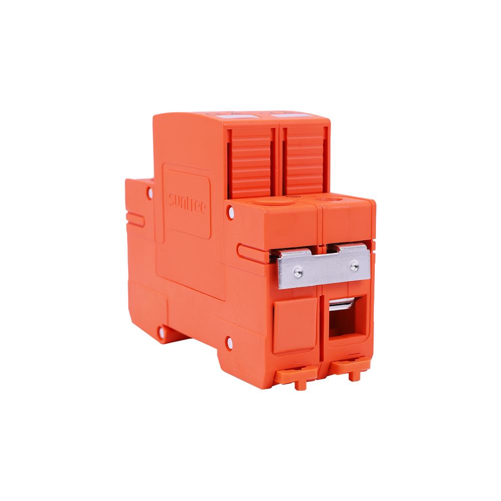 เบรกเกอร์ป้องกันฟ้าผ่า TRANSPOWER DC SUP2H-PV 500 โวลต์ 2 โพล สีส้ม