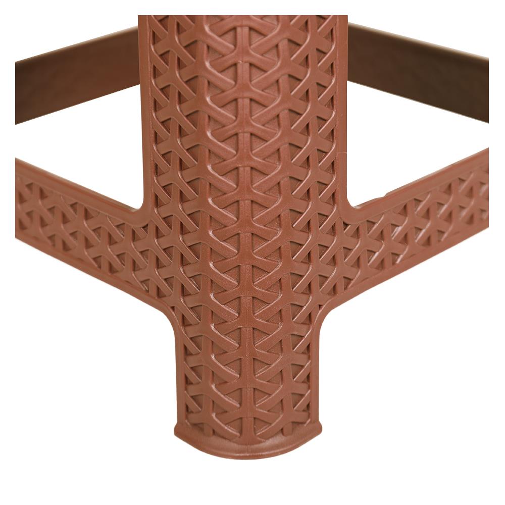 เก้าอี้พลาสติก ME LIVING BAMBU-M สีน้ำตาล