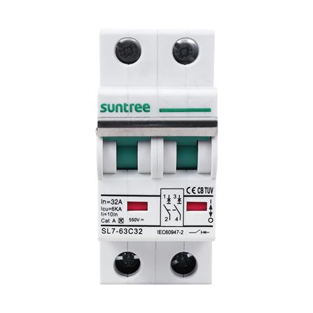 เซอร์กิตเบรกเกอร์ DC TRANSPOWER 32 แอมป์ 2 โพล 550 โวลต์