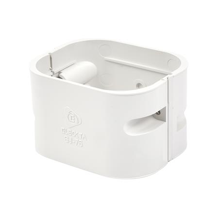 อุปกรณ์รางครอบท่อแอร์ ข้อต่อตรง ELECKTA_0