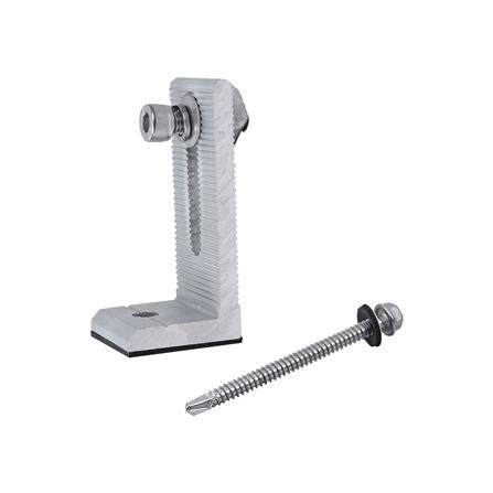 ขายึดรางสำหรับโซลาเซลล์ หลังคาเมทัลชีท TRANSPOWER