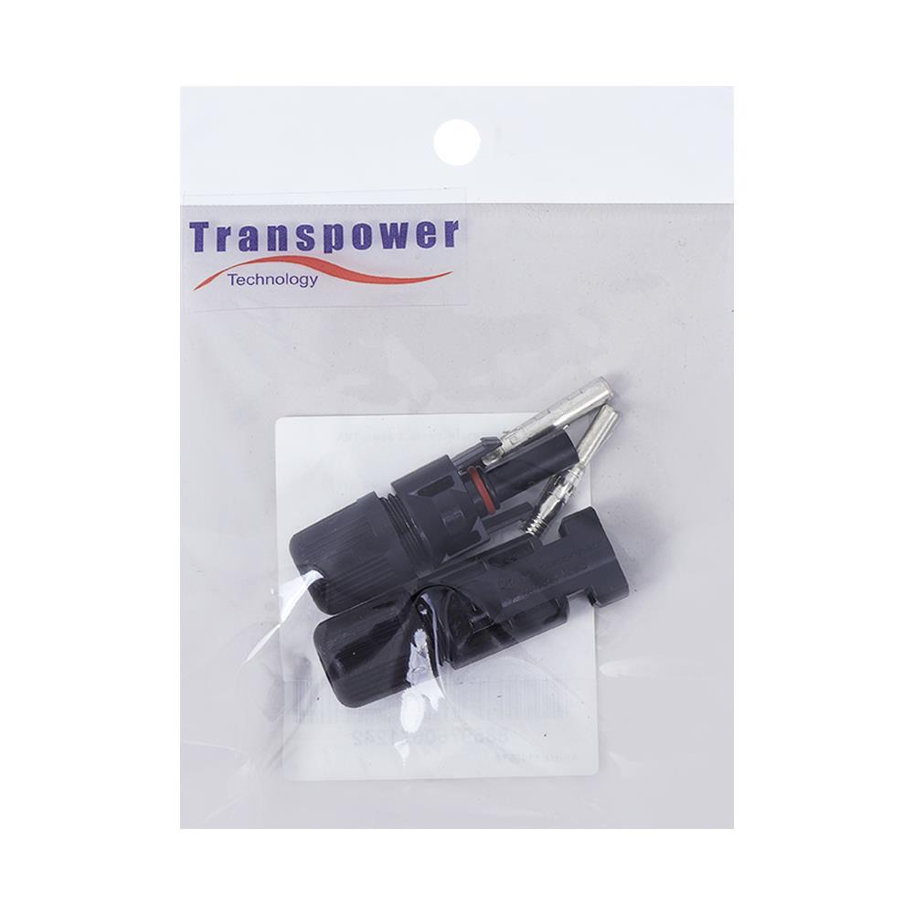 ข้อต่อสายไฟ MC4 ตรง TRANSPOWER