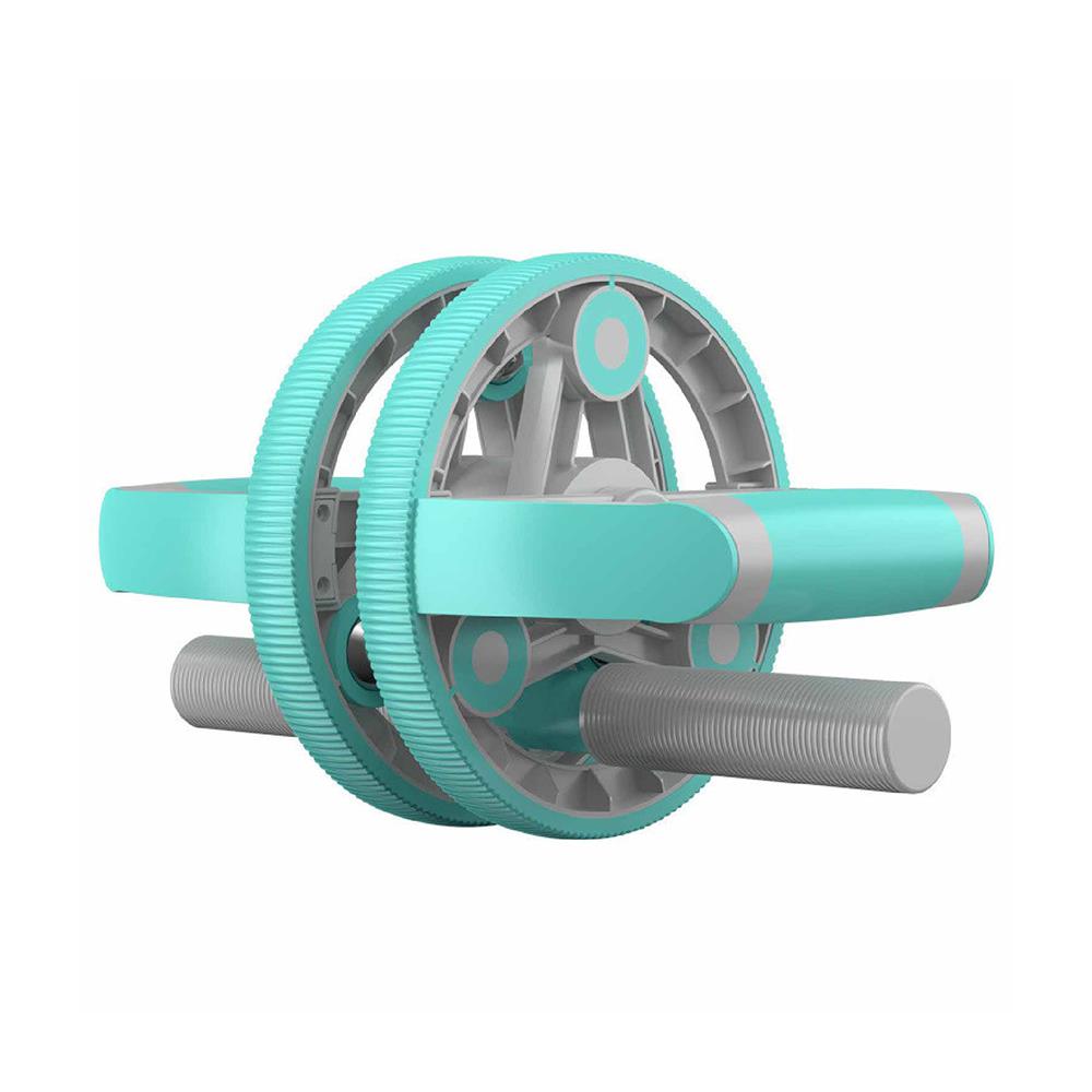 ลูกกลิ้งบริหารหน้าท้อง+วิดพื้น+ดัมเบล PRO-FIT สีเขียว_1