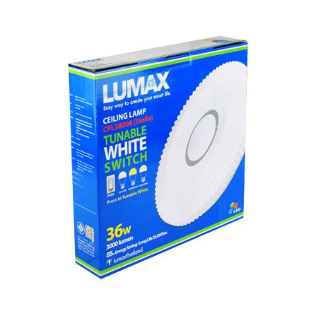 ไฟเพดาน LED LUMAX 03-A1002 15.5 นิ้ว 36 วัตต์ DAYLIGHT/COOL WHITE/WARM WHITE สีขาว_3