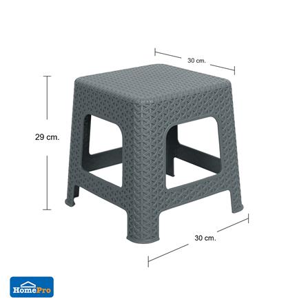 เก้าอี้พลาสติก ME LIVING BAMBU-M สีเทา_6