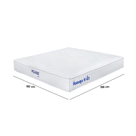 ที่นอนพ็อกเก็ตสปริง 6 ฟุต PICASSO COMFORT รุ่น LITE-L พร้อมหมอนหนุน 2 ชิ้น_8