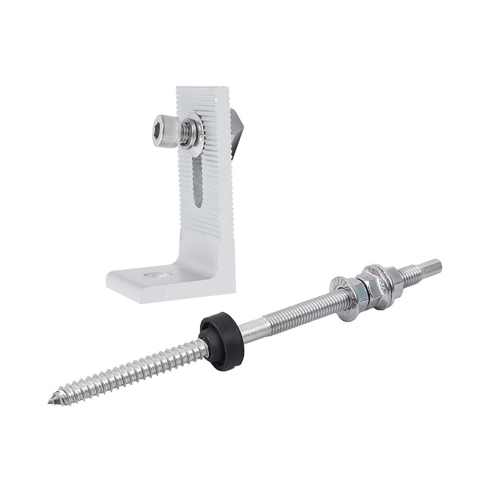 ขายึดรางสำหรับโซลาเซลล์ หลังคากระเบื้องลอนคู่ TRANSPOWER