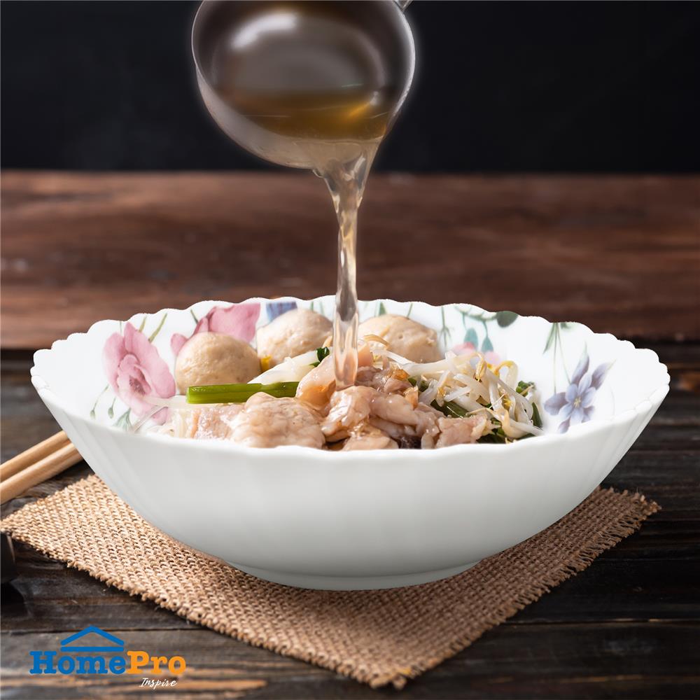 ชามแก้วโอปอล 7 นิ้ว KECH CARNATION