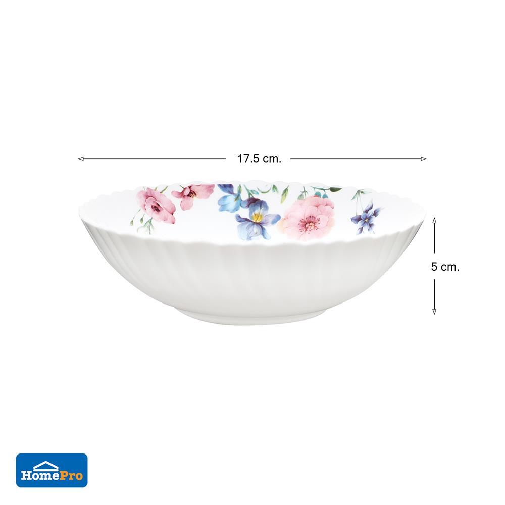 ชามแก้วโอปอล 7 นิ้ว KECH CARNATION