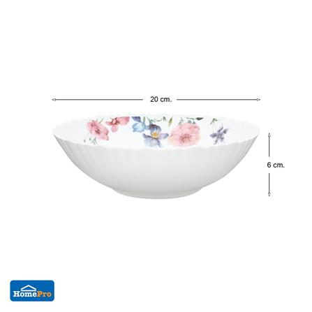 ชามแก้วโอปอล 8 นิ้ว KECH CARNATION_4