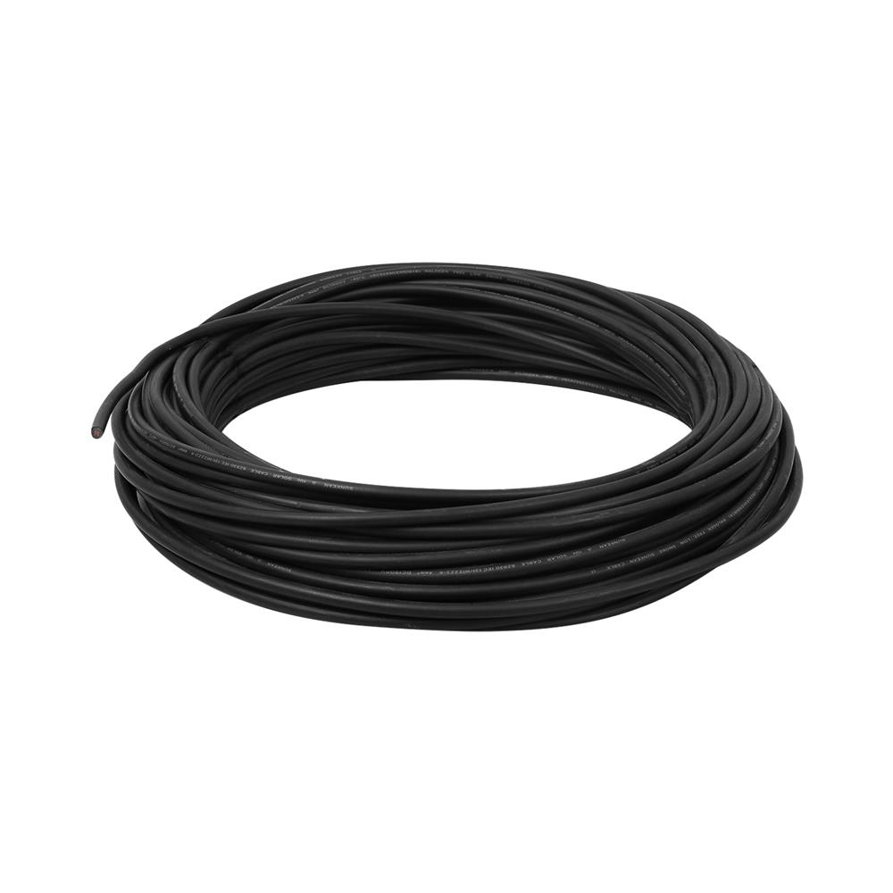 สายโซลาร์เซลล์ TRANSPOWER เบอร์ 4 มม. 30 เมตร สีดำ