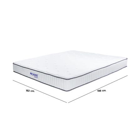 ที่นอน 6 ฟุต PICASSO COMFORT LITE-M พร้อมหมอนหนุน 2 ชิ้น_8
