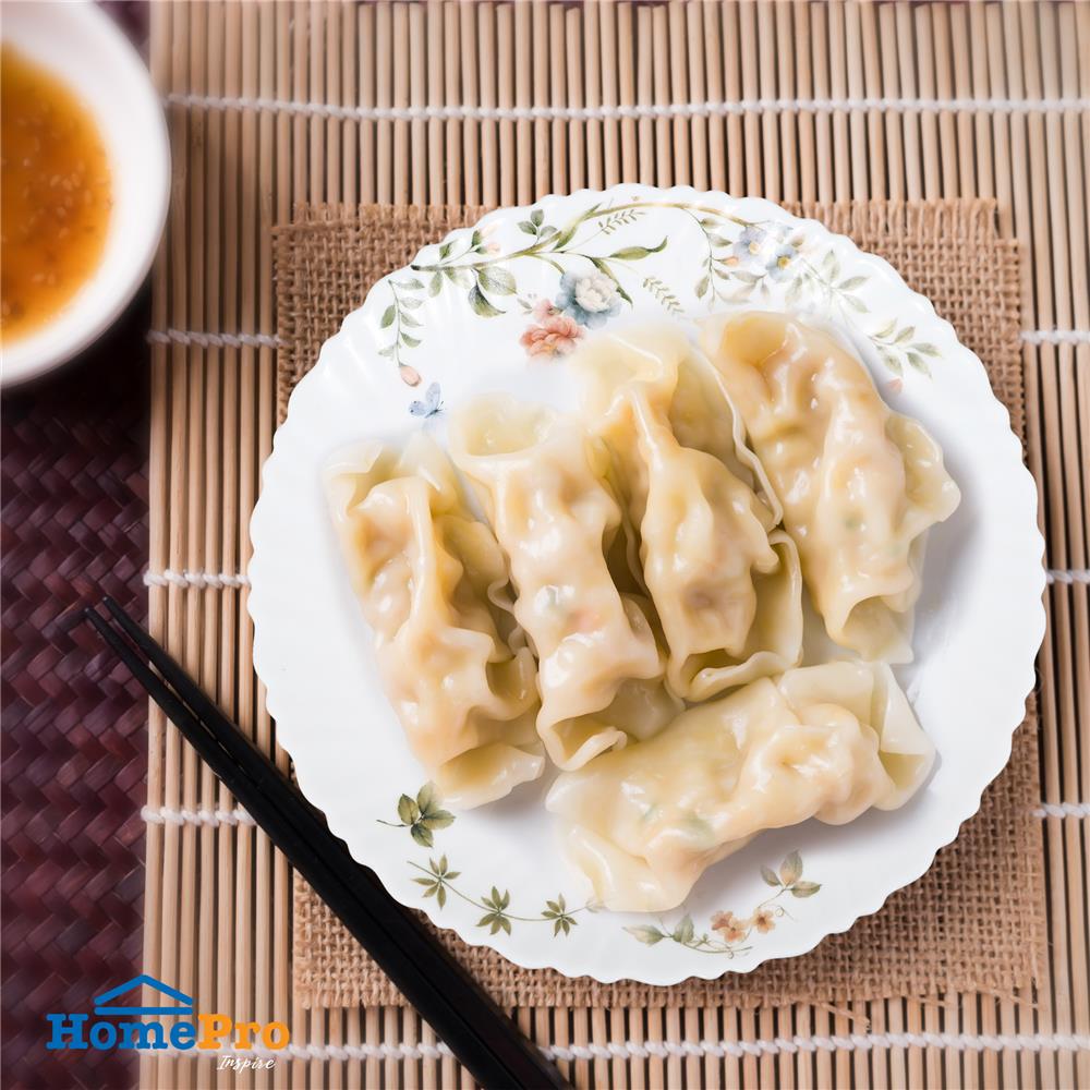 จานตื้น แก้วโอปอล 8.5 นิ้ว KECH BUTTERFLY