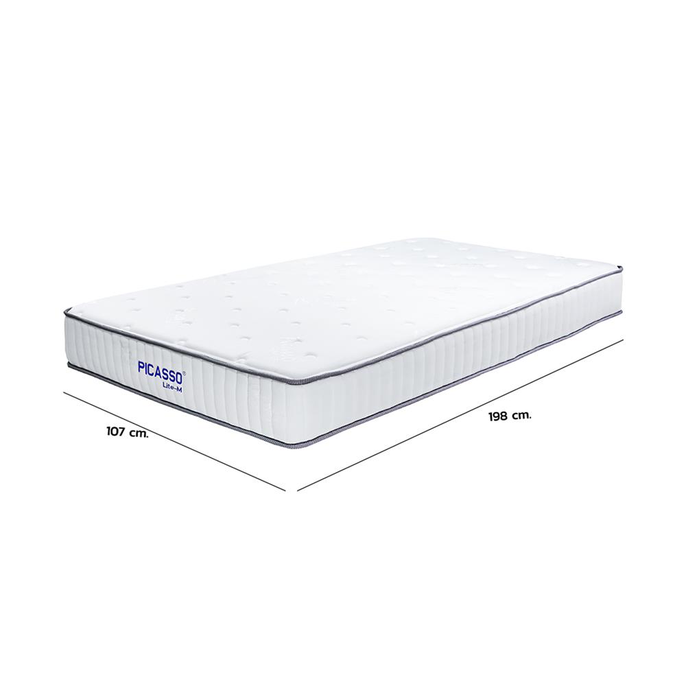 ที่นอน 3.5 ฟุต PICASSO COMFORT LITE-M พร้อมหมอนหนุน 1 ชิ้น