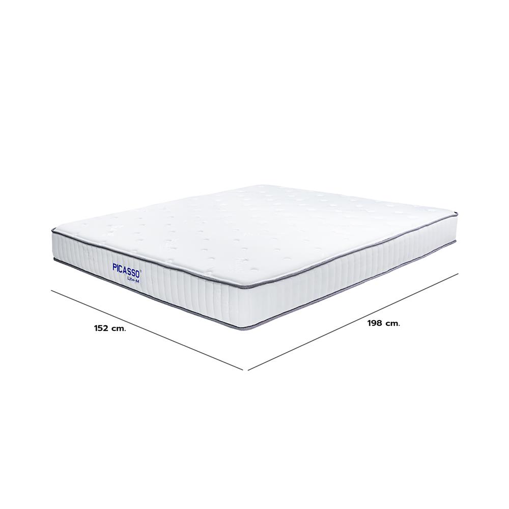 ที่นอน 5 ฟุต PICASSO COMFORT LITE-M พร้อมหมอนหนุน 2 ชิ้น