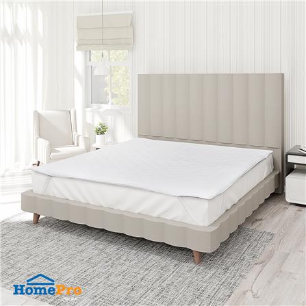 แผ่นรองนอน 5 ฟุต ME LIVING SNOW สีขาว_6