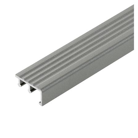 จมูกบันไดอะลูมิเนียม DP NDP401202 1.2 ม. สีพาวเดอร์เทา_0