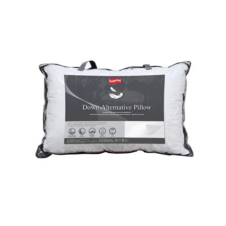 หมอนหนุน ไมโครเจล SLUMBERLAND DOWN ALTERNATIVE 70x43x12 ซม. สีขาว_2