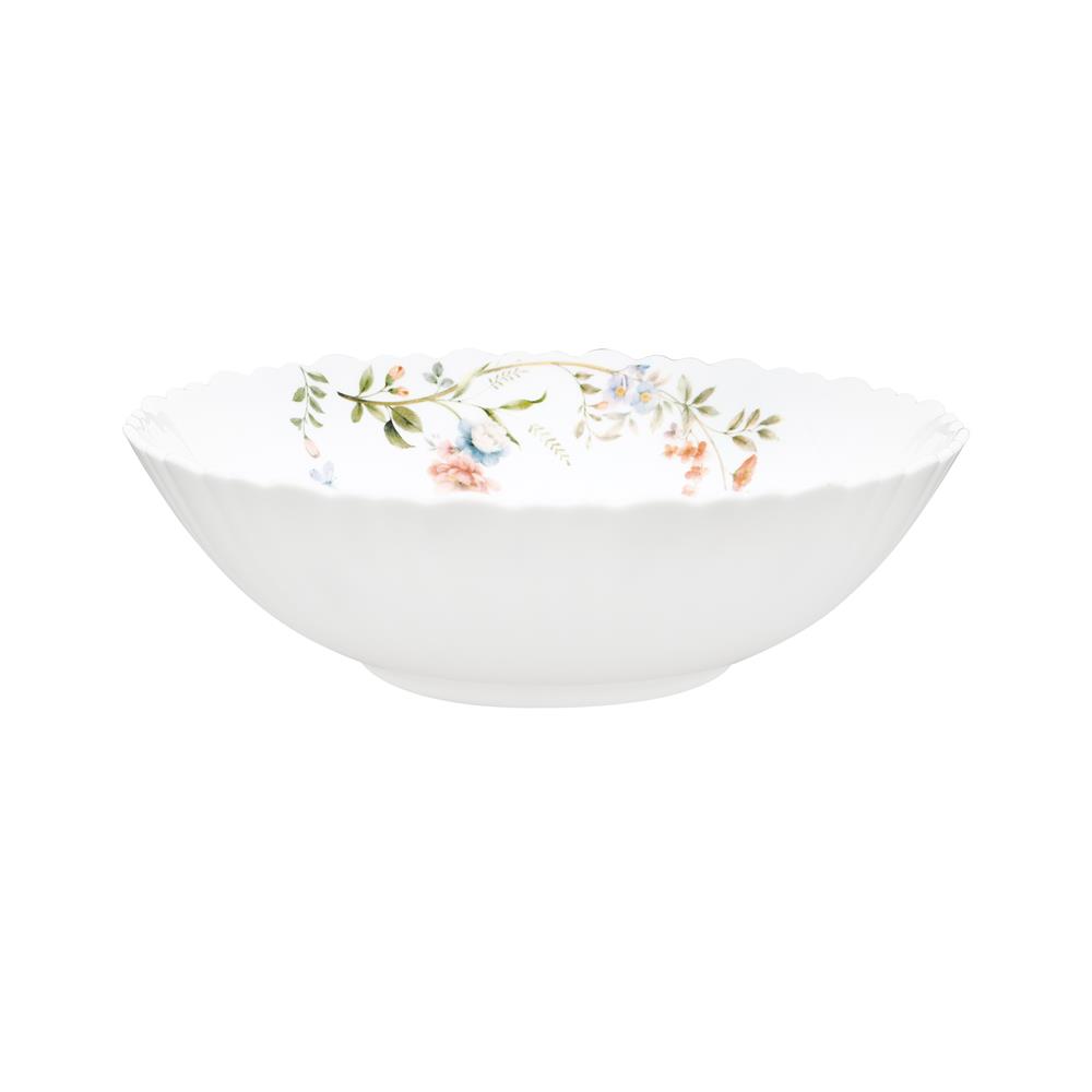 ชามแก้วโอปอล 8 นิ้ว KECH BUTTERFLY