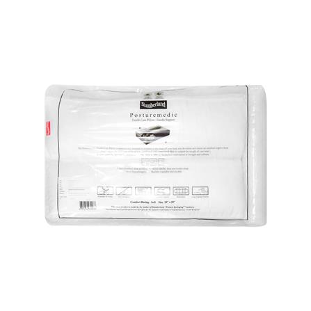 หมอนสุขภาพ ใยสังเคราะห์ SLUMBERLAND POSTUREMEDIC REFIL 70x39x14 ซม. สีขาว_1