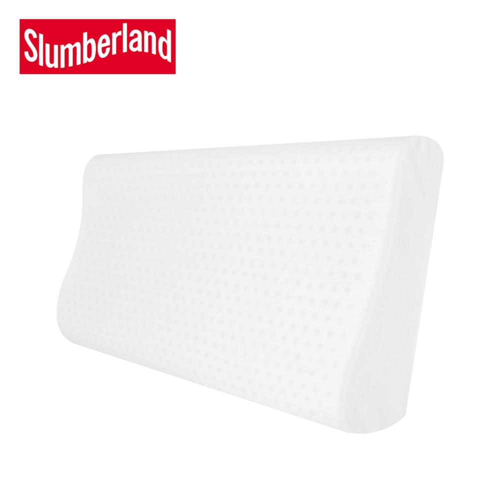 หมอนสุขภาพ ยางพารา SLUMBERLAND CONTOUR 70x43x12 ซม. สีขาว