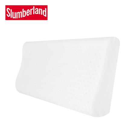 หมอนสุขภาพ ยางพารา SLUMBERLAND CONTOUR 70x43x12 ซม. สีขาว_0