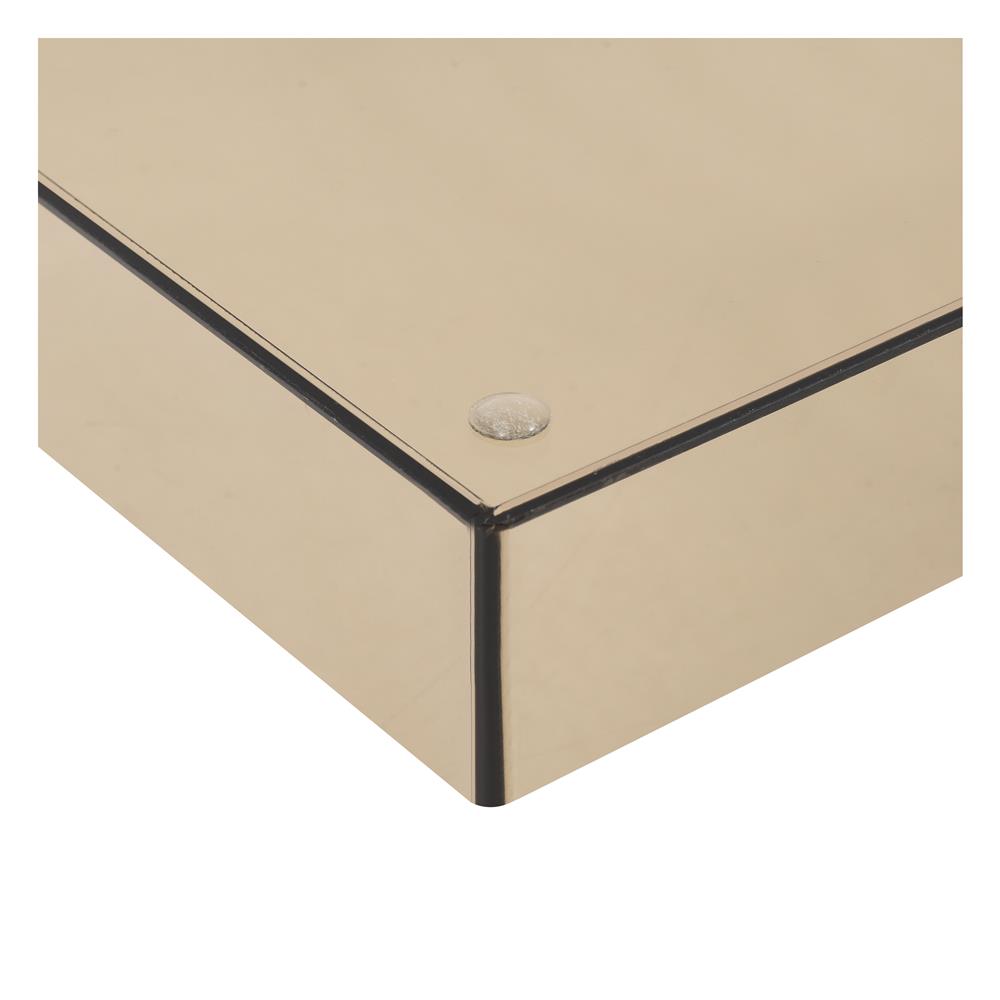 ถาดอะคริลิก KECH 20x20x4 ซม. ไซซ์ S สีชาใส