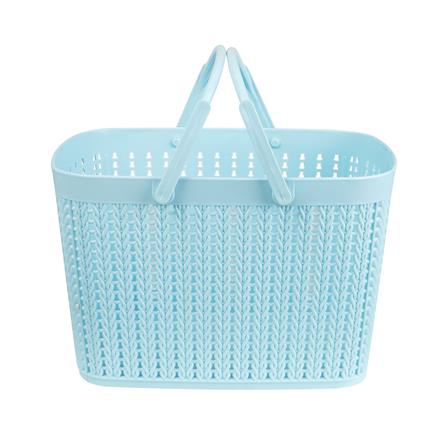 ตะกร้าหูหิ้ว KECH 27X18X8 ซม. สีฟ้า_2