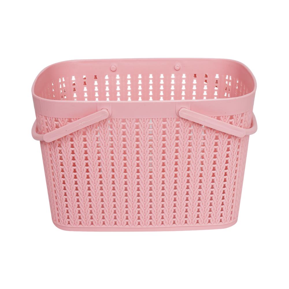 ตะกร้าหูหิ้ว KECH 27X18X18 ซม. สีชมพู