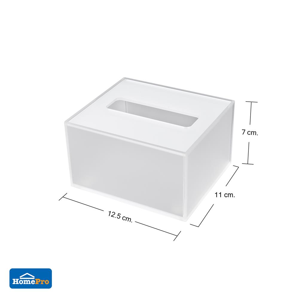 กล่องทิชชู่อะคริลิก POP UP KECH ซาติน