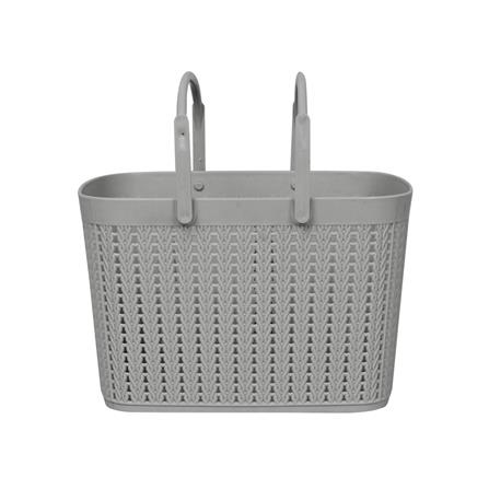 ตะกร้าหูหิ้ว KECH 27X18X18 ซม. สีเทา_1